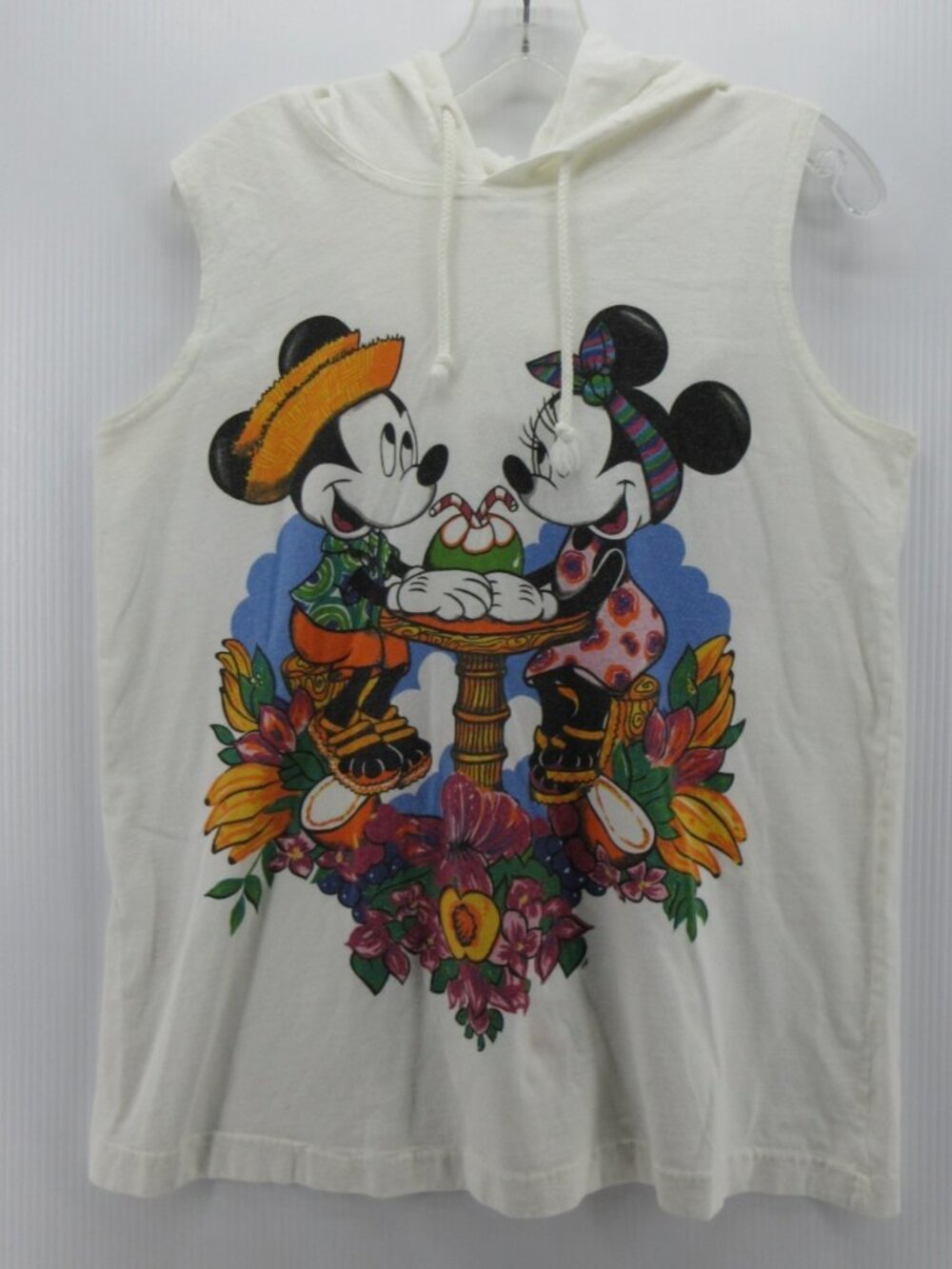 VINTAGE Mickey Mouse Shirt Small Minnie Disney Tank Top Hoodie 80s *